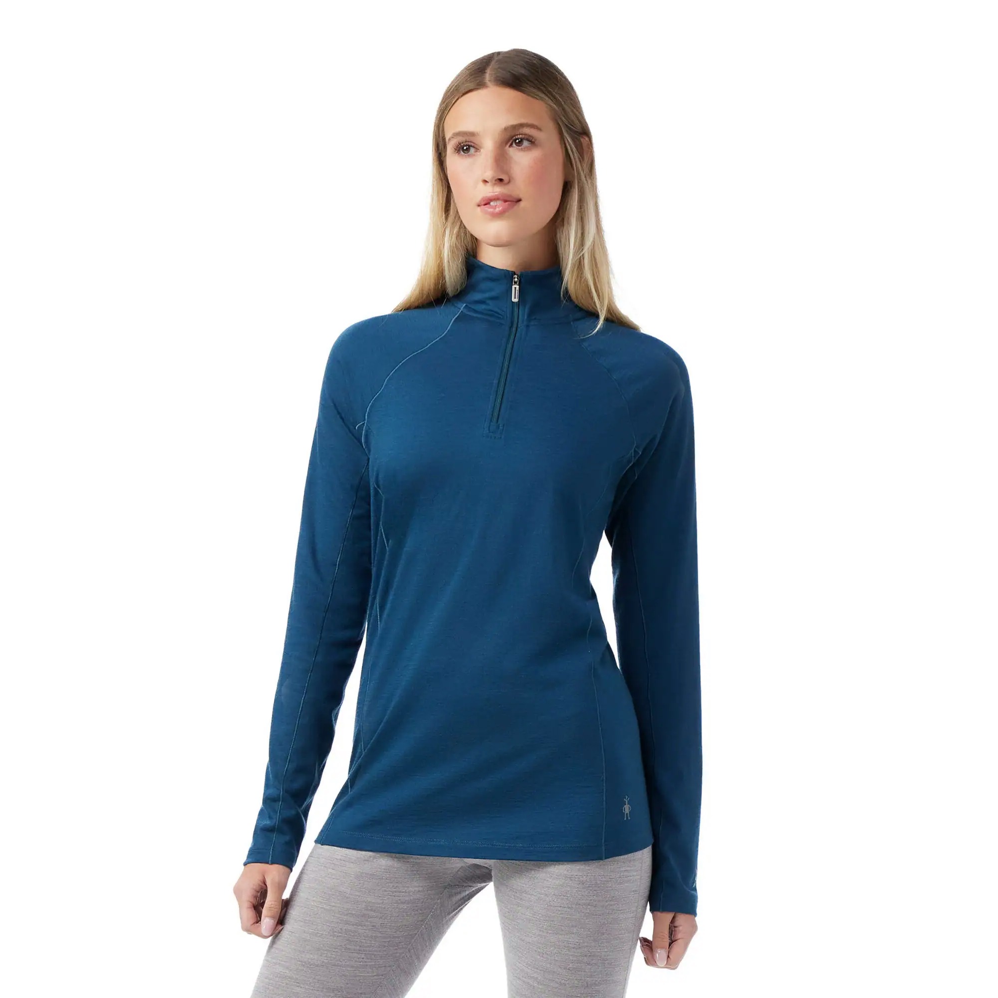 Smartwool Classic All-Season Merino Quarter-Zip Base Layer Top - Women's view 2