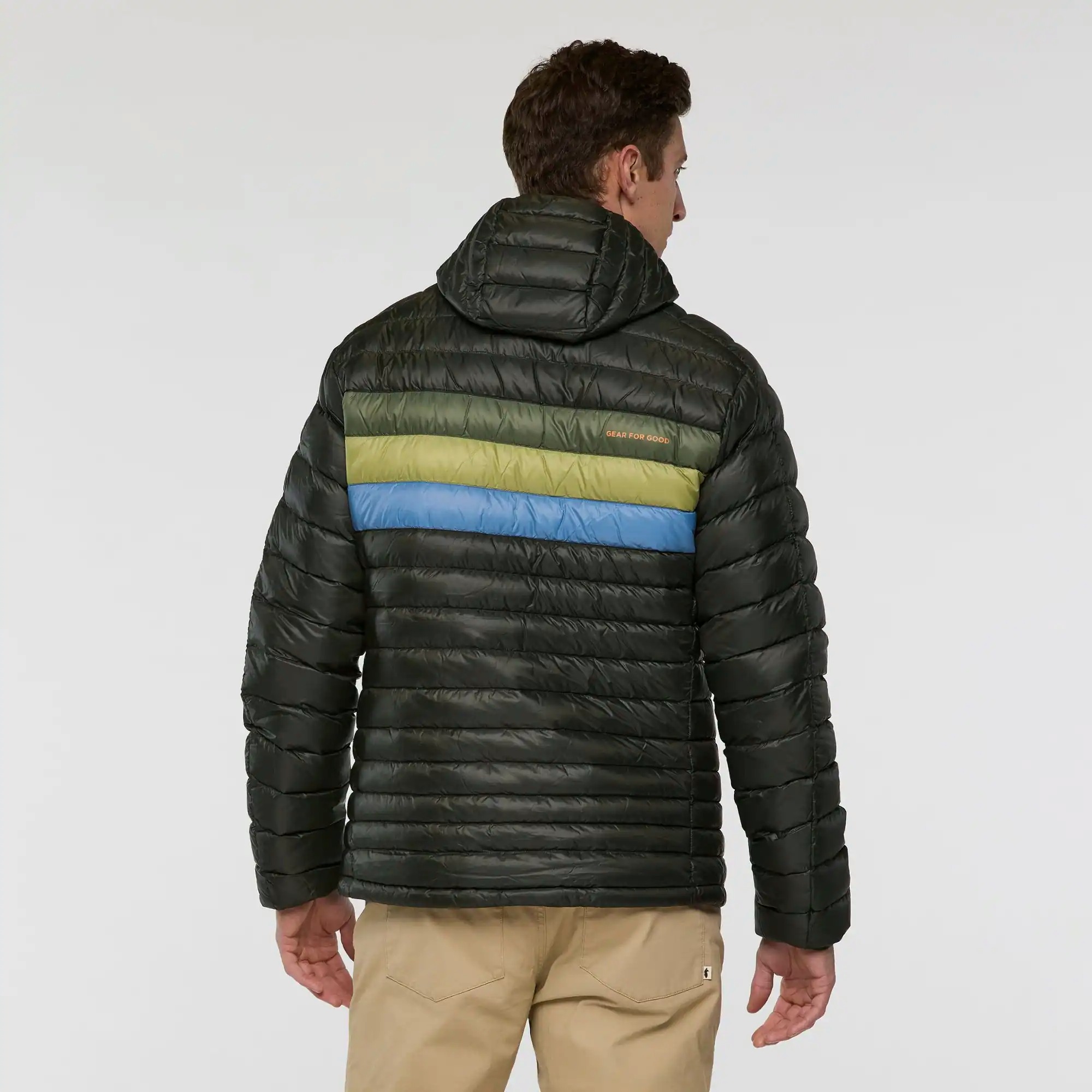 Fuego Hooded Down Jacket - Men's view 3