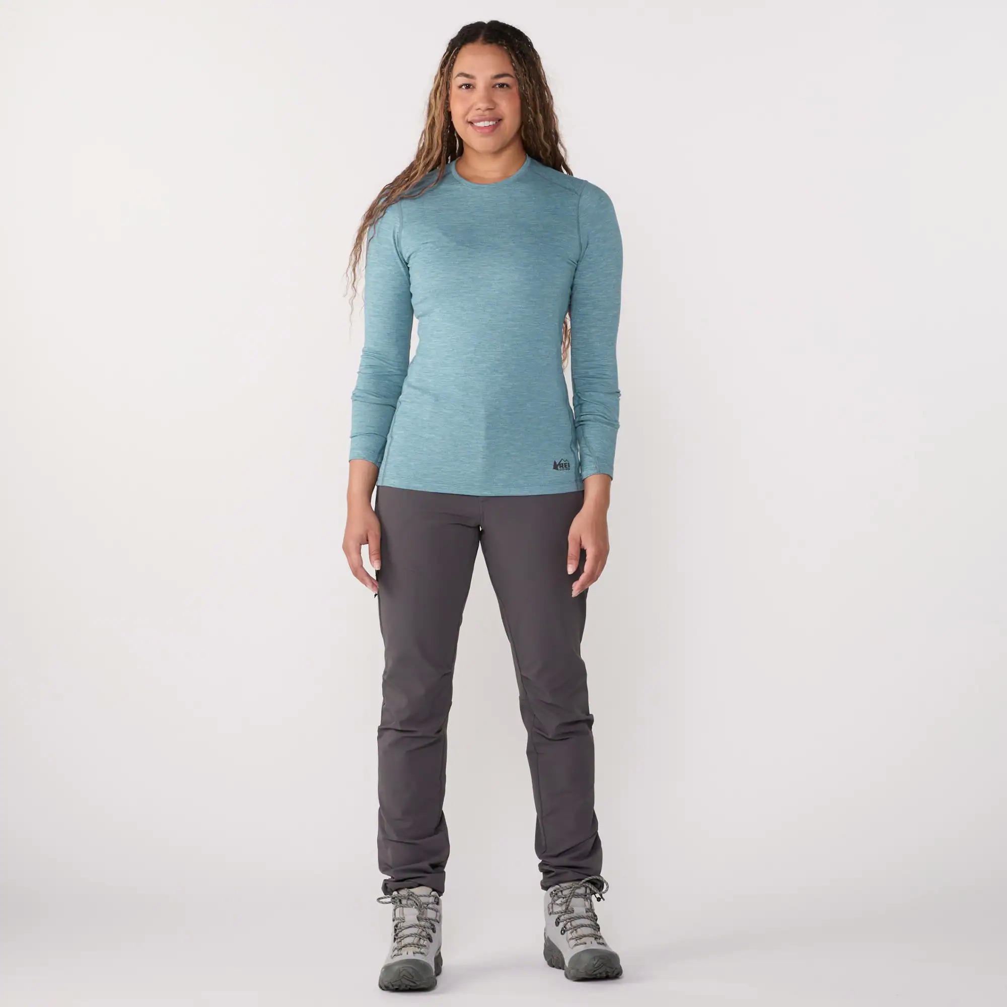 REI Co-op Heavyweight Merino Base Layer Half-Zip Top - Women's view 7