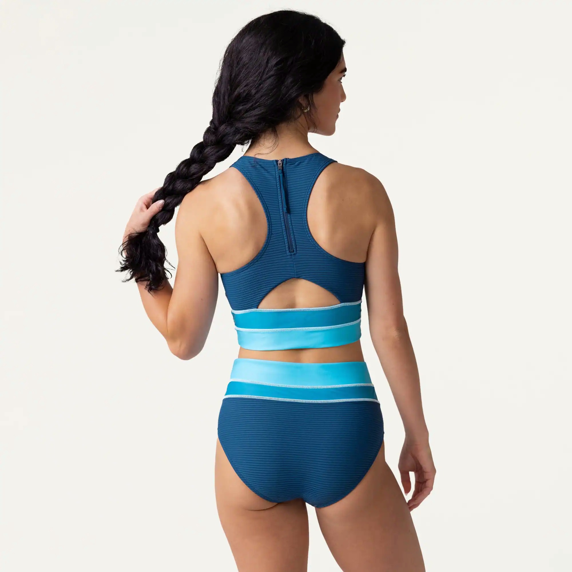 Nani Cut Back Crop Swimsuit Top - Women's view 3