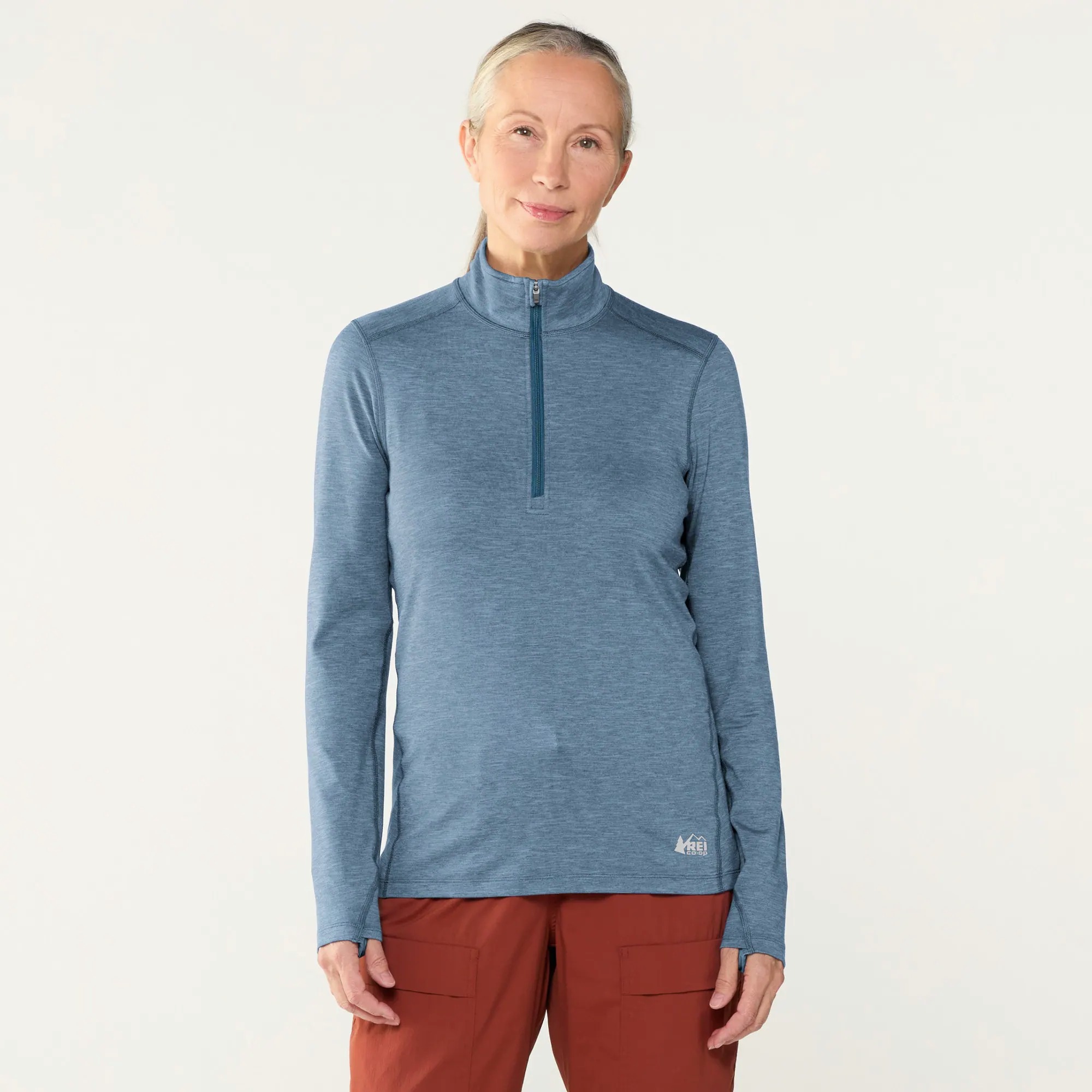 REI Co-op Midweight Long-Sleeve Base Layer Top - Women's view 3