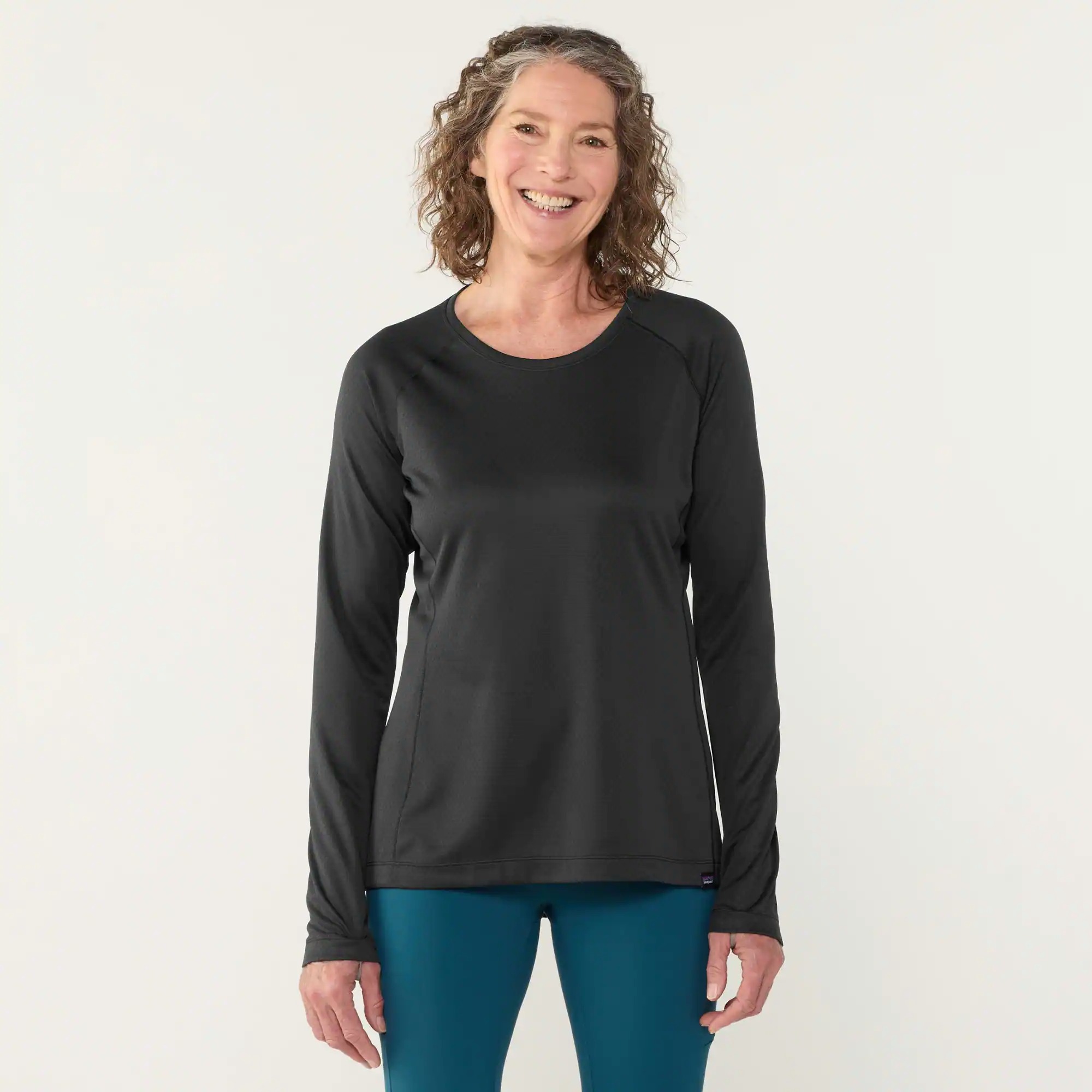 Patagonia Capilene Midweight Crew Base Layer Top - Women's view 2