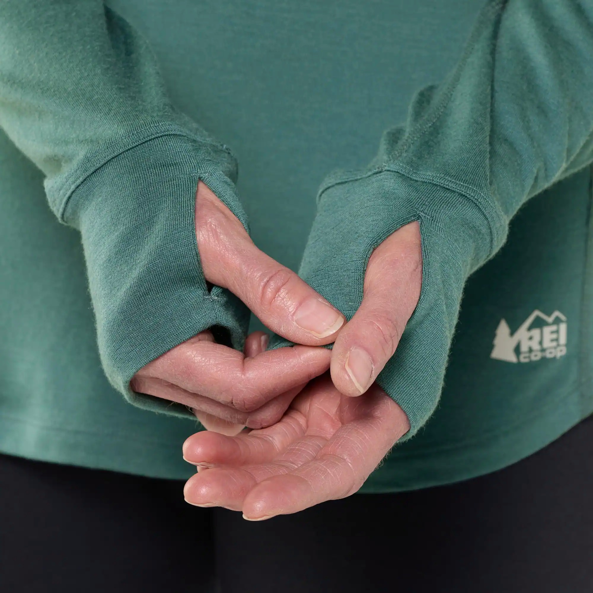 REI Co-op Heavyweight Merino Base Layer Half-Zip Top - Women's view 3