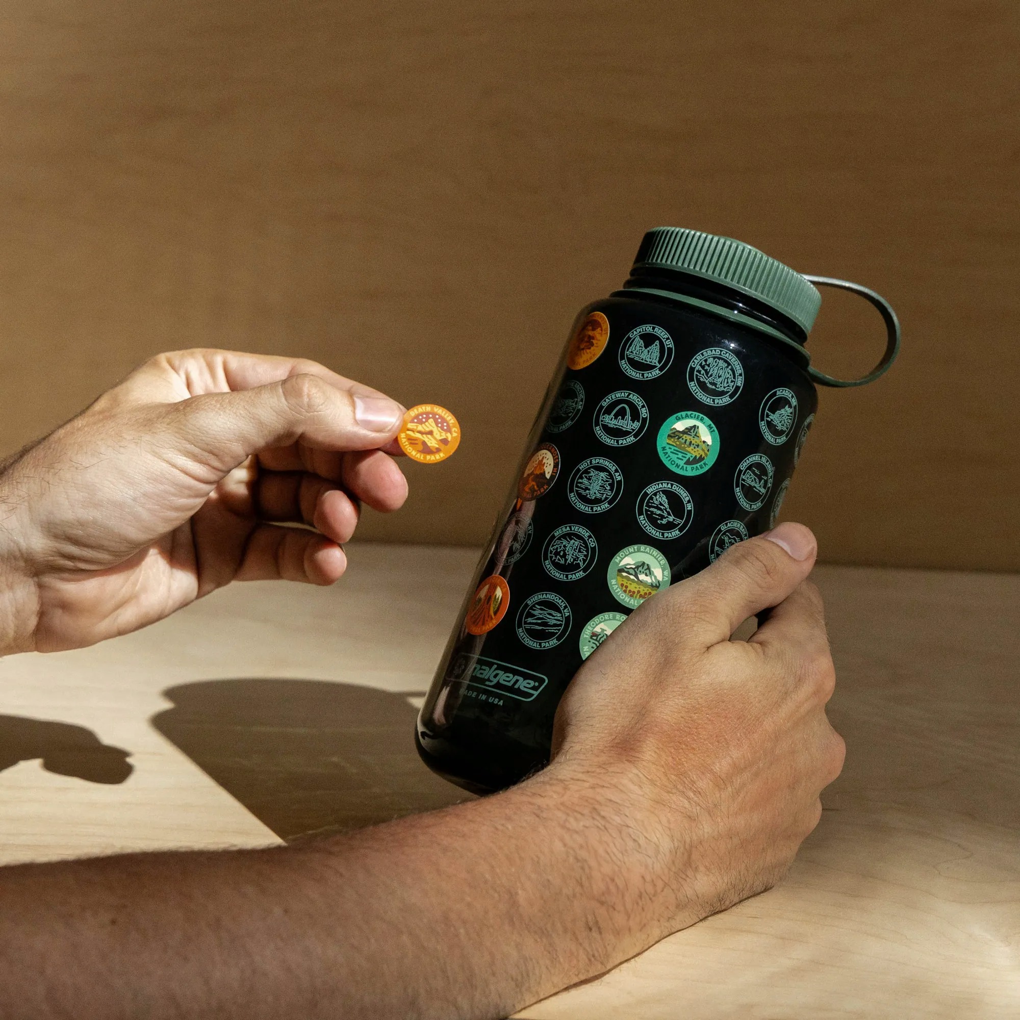 THE GEOPROJECT National Park Sticker Bottle - 32 fl. oz. view 2