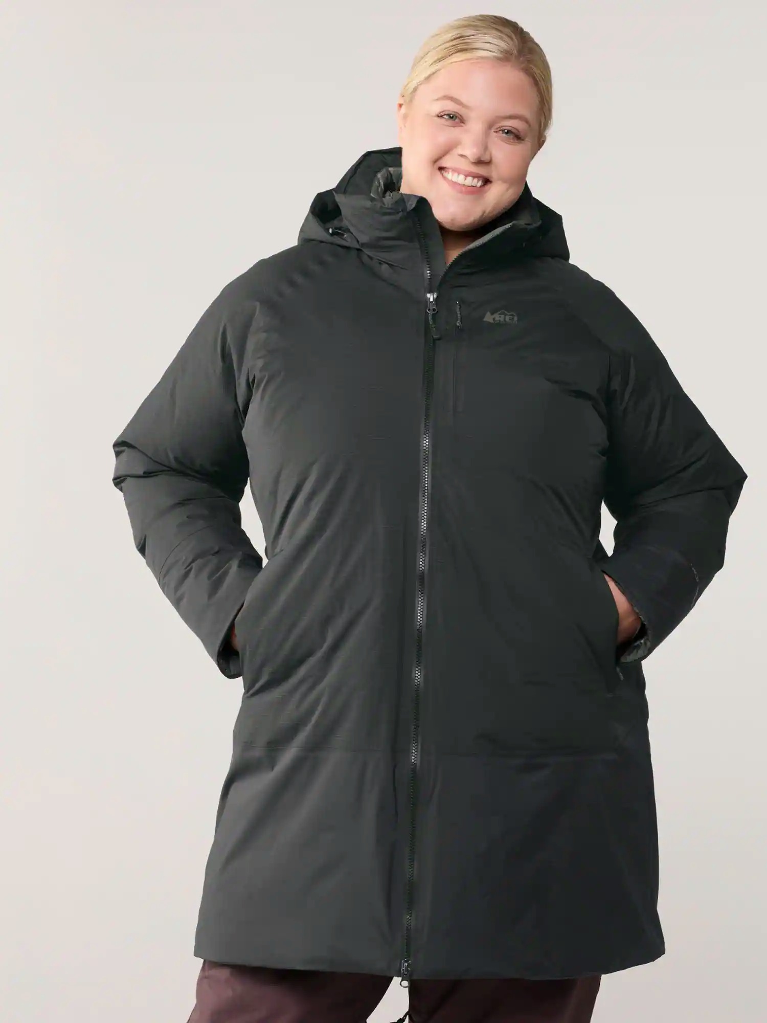 REI Co-op Stormhenge 850 Down Hybrid Parka - Women's view 3