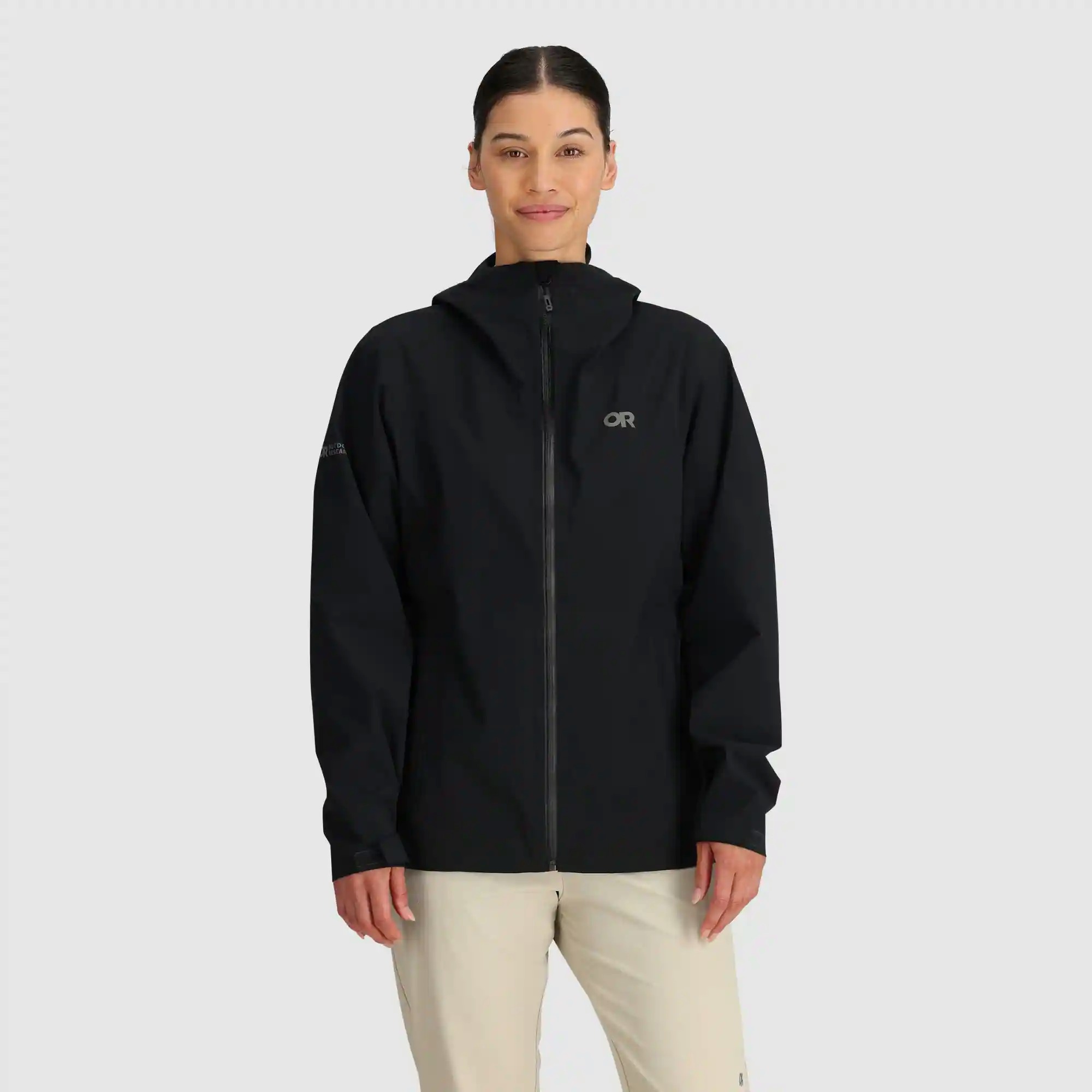 Outdoor Research Stratoburst Stretch Rain Jacket - Women's view 2