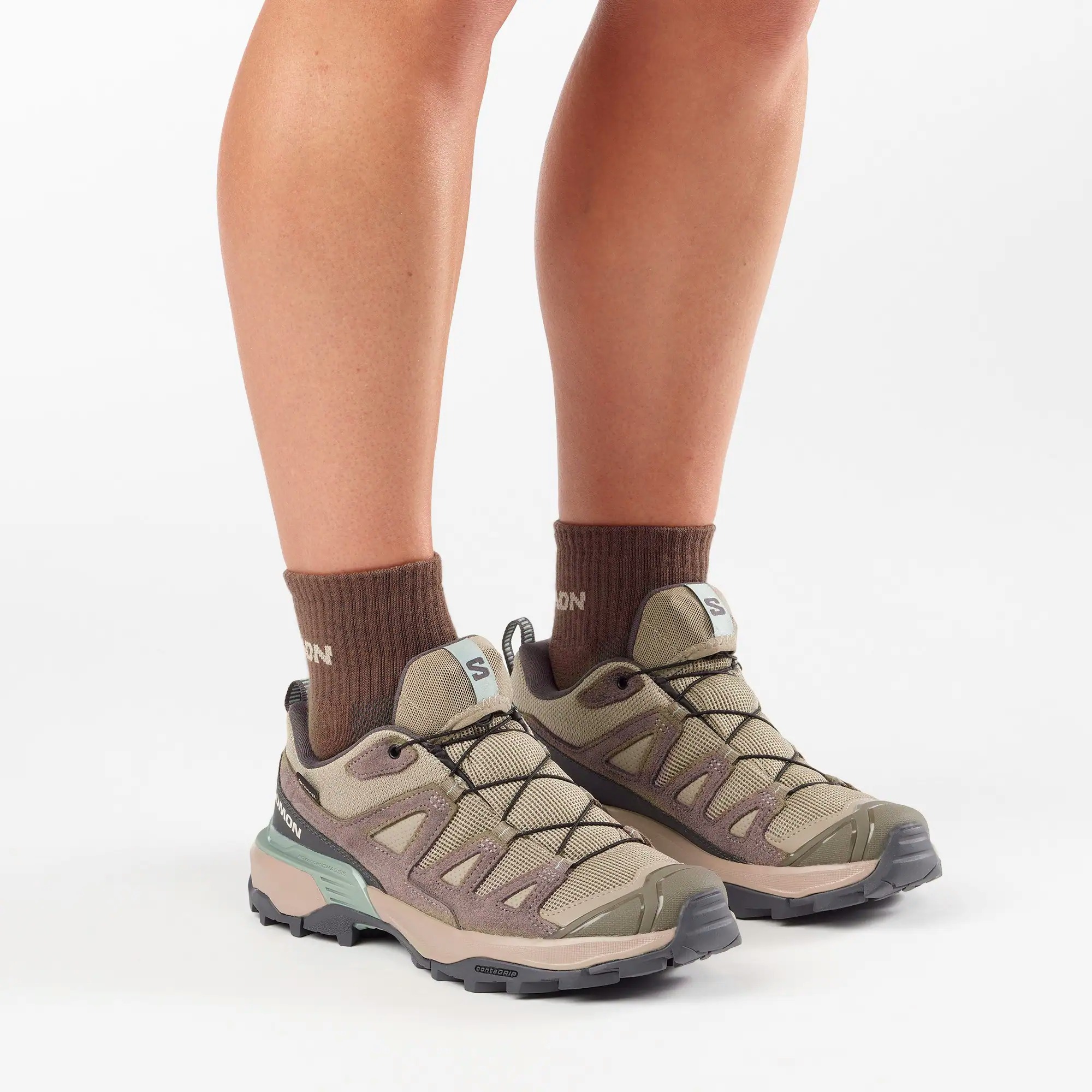 Salomon X Ultra 360 Leather GORE-TEX Hiking Shoes - Women's view 3