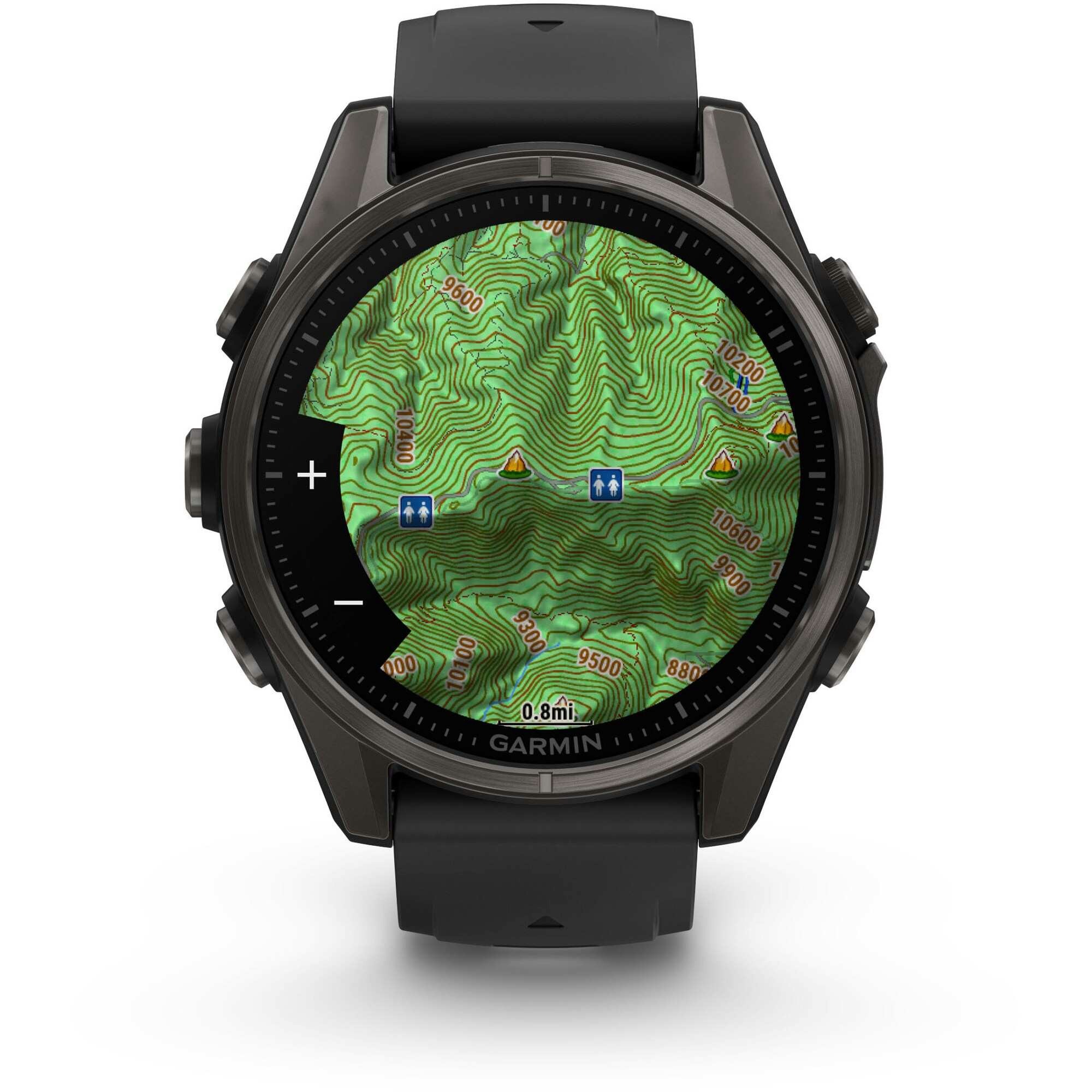 Garmin fenix 8 AMOLED Sapphire view 2