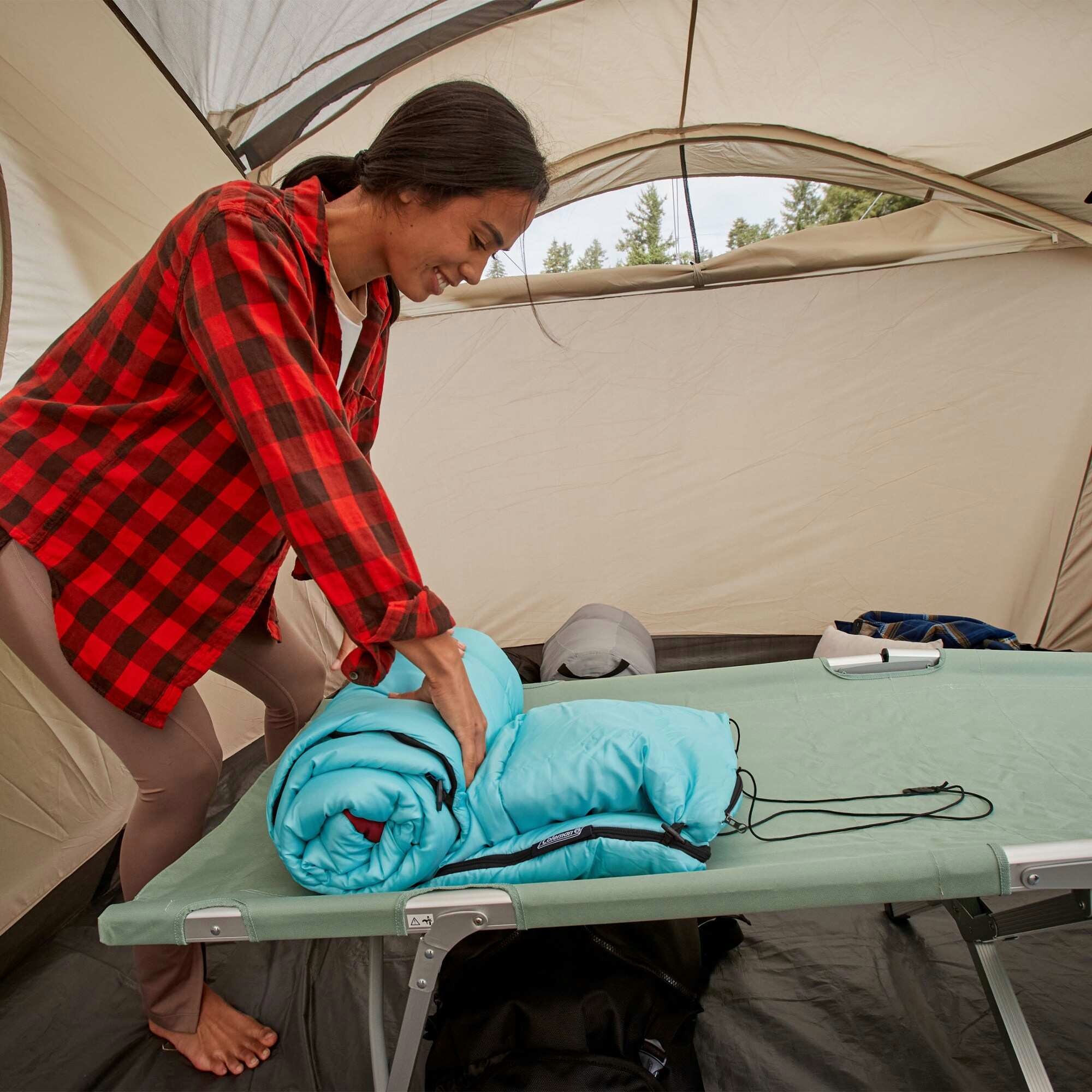 Coleman Flatlands 50F Sleeping Bag view 5