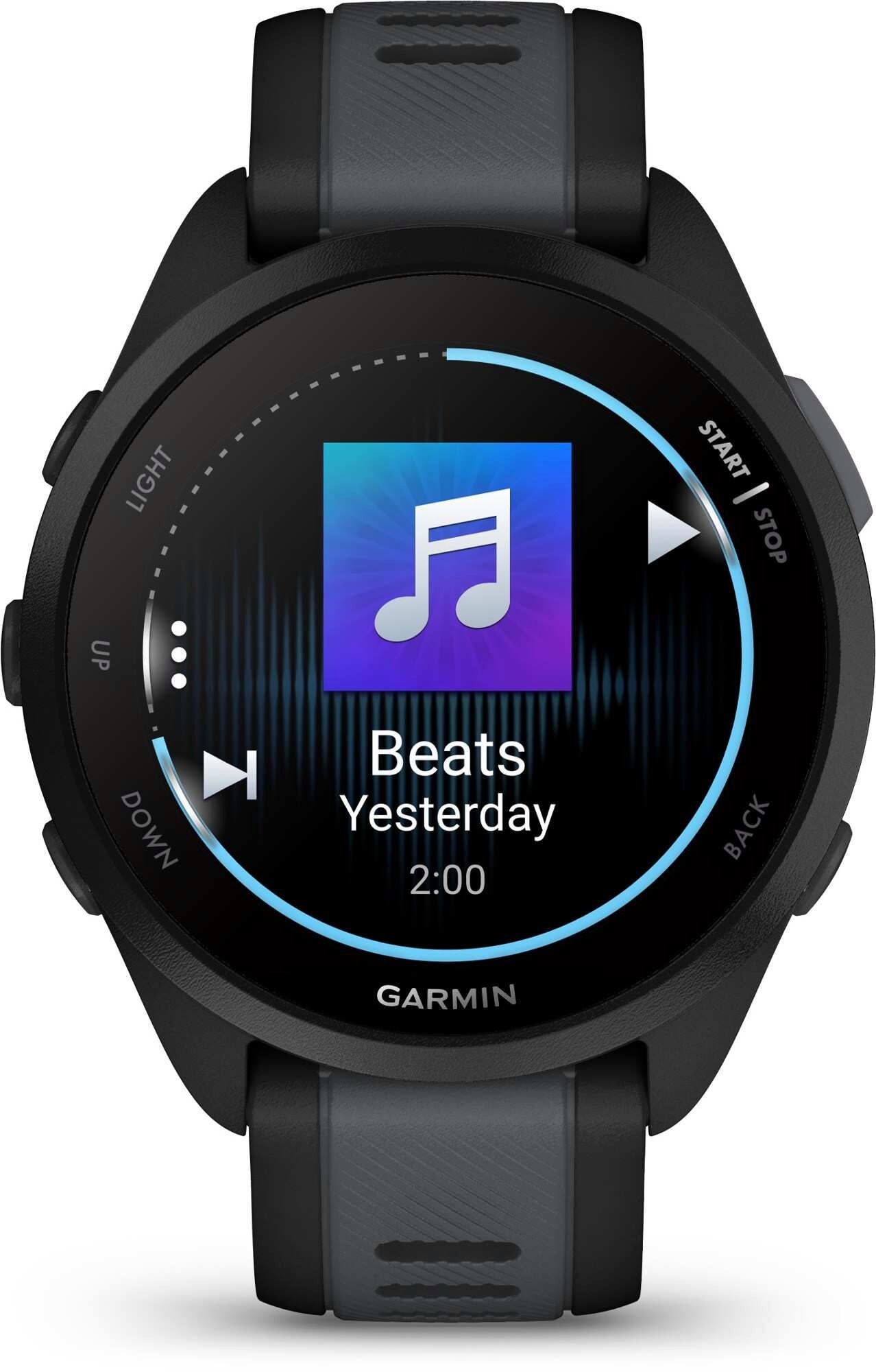 Garmin Forerunner 165 Music view 2