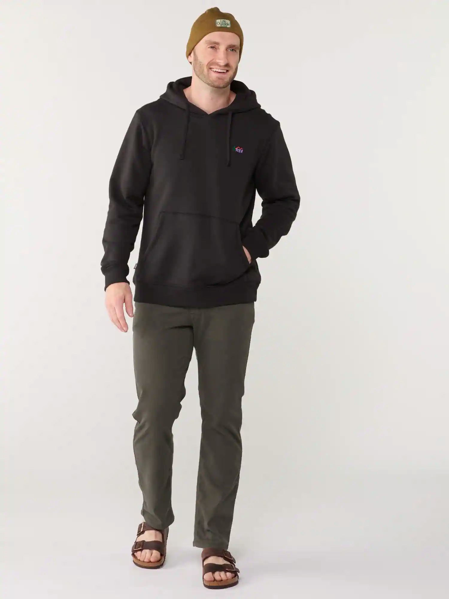 Sweat Straight Pants - Men's view 4