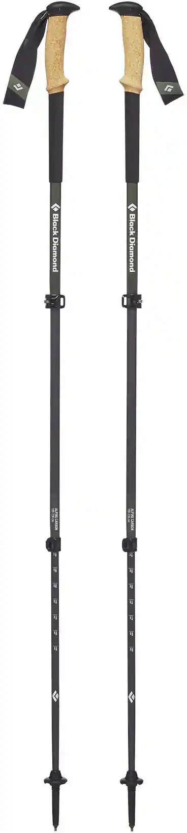 Black Diamond Alpine Carbon Cork Trekking Poles - Pair view 2