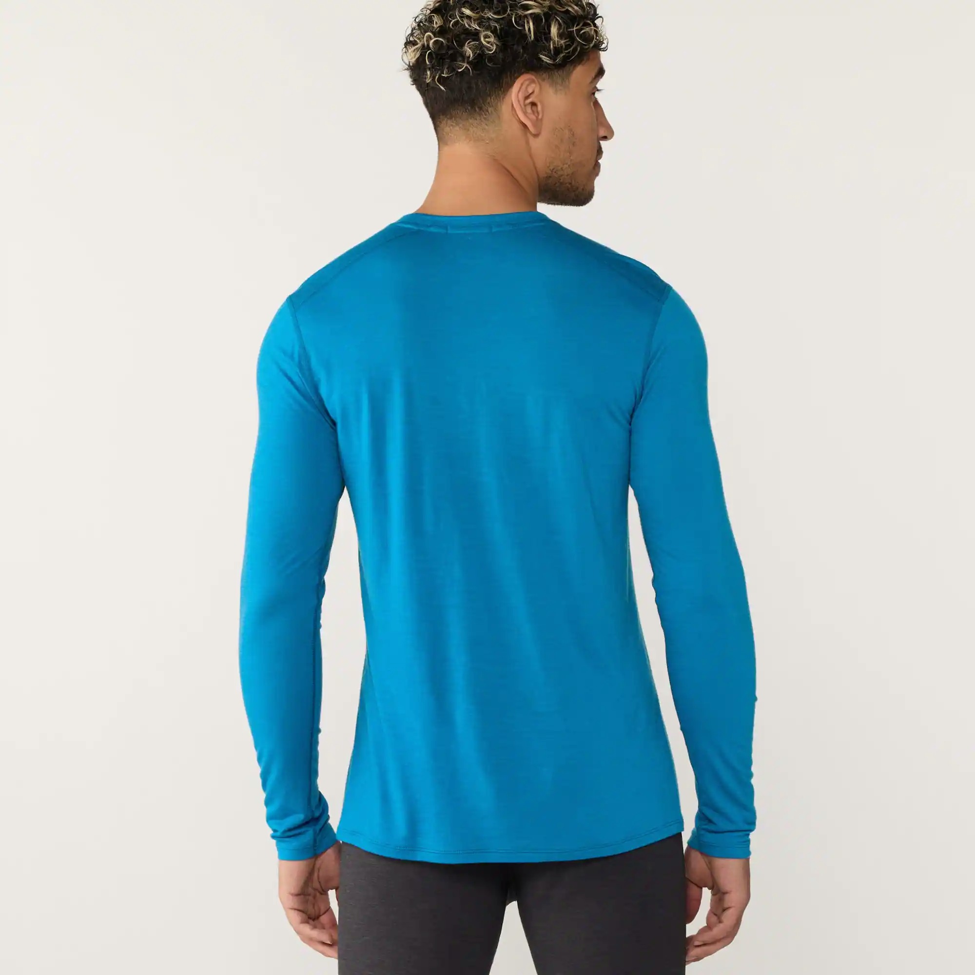 Classic All-Season Merino Long-Sleeve Base Layer Top - Men's view 3