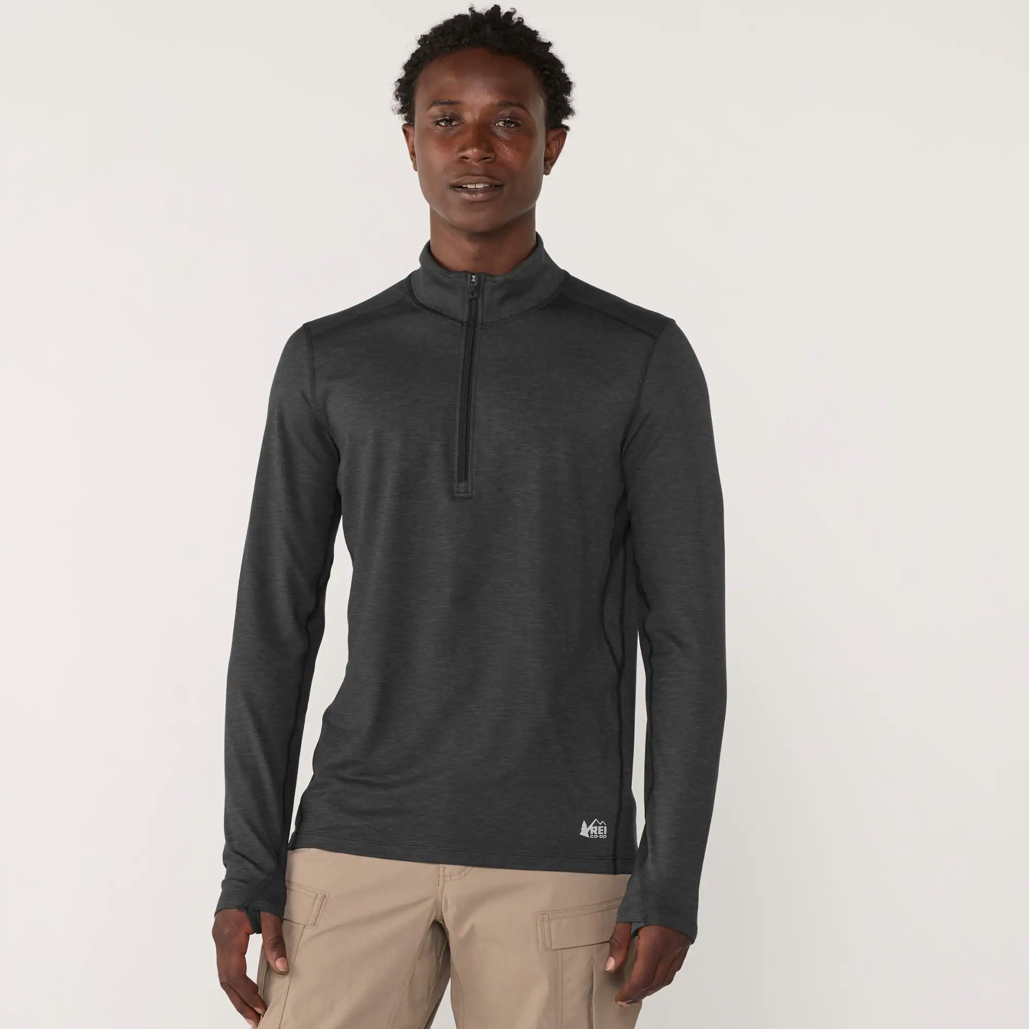 Midweight Base Layer Half-Zip Top - Men's view 2