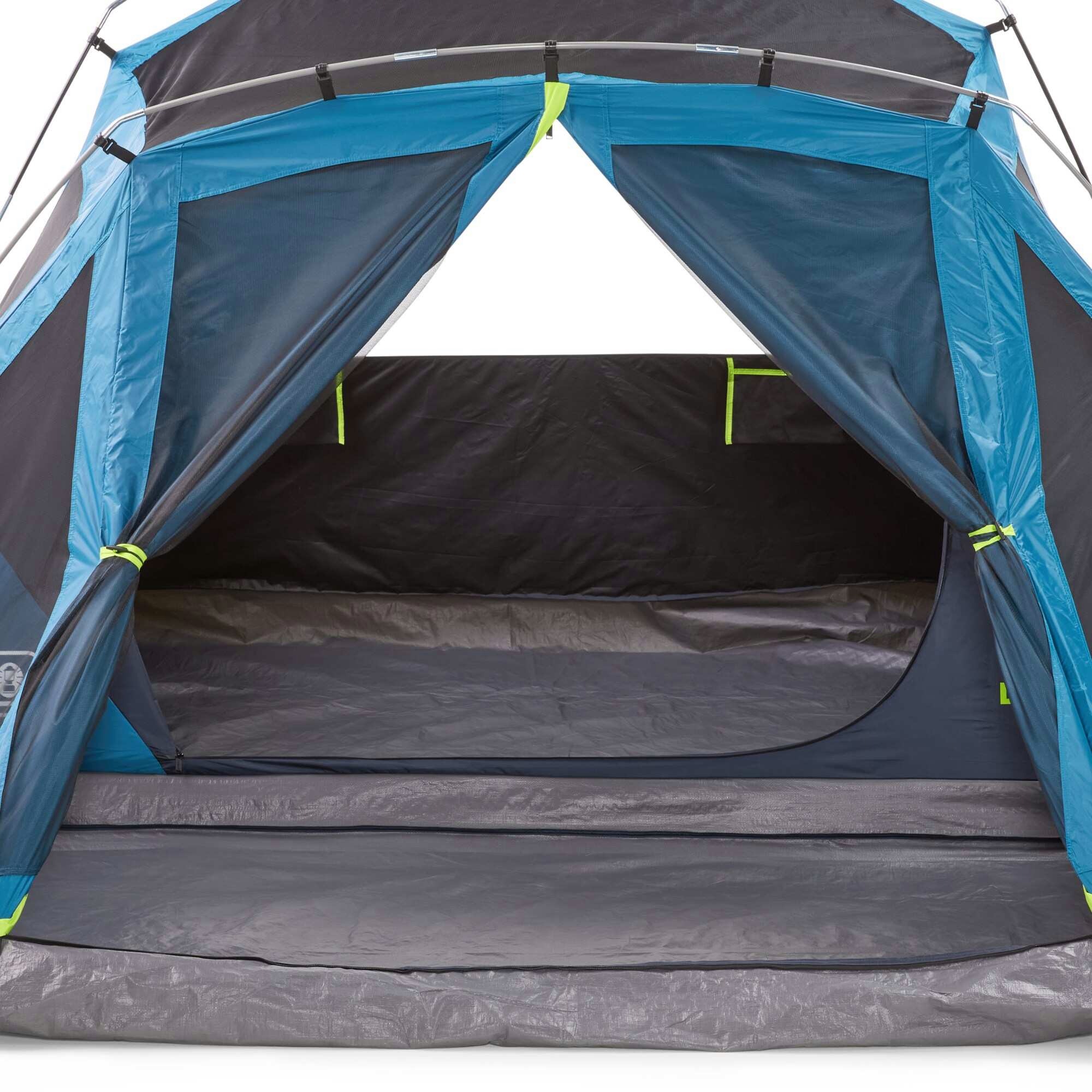 Coleman Skydome 6-Person Screen Room Tent with Dark Room Technology view 5