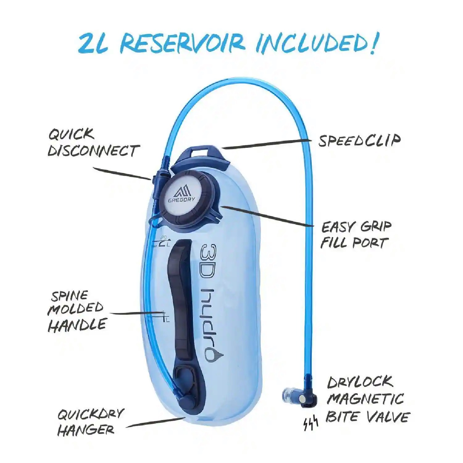 Gregory Swift 22 H2O Hydration Pack - Closeout - Women's view 4